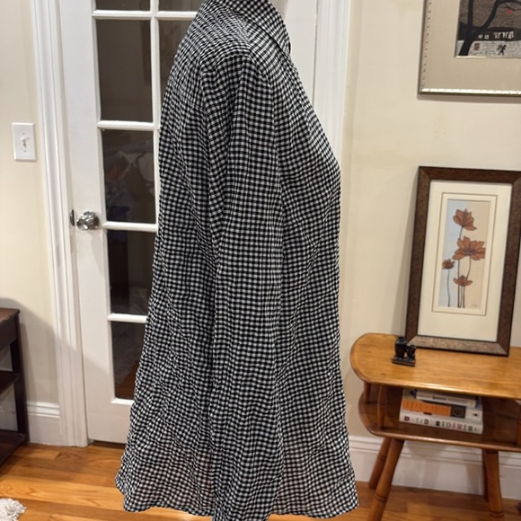 J. McLaughlin Women’s Black and White Casual Button Down Shirt. Size XS - Picture 6 of 9